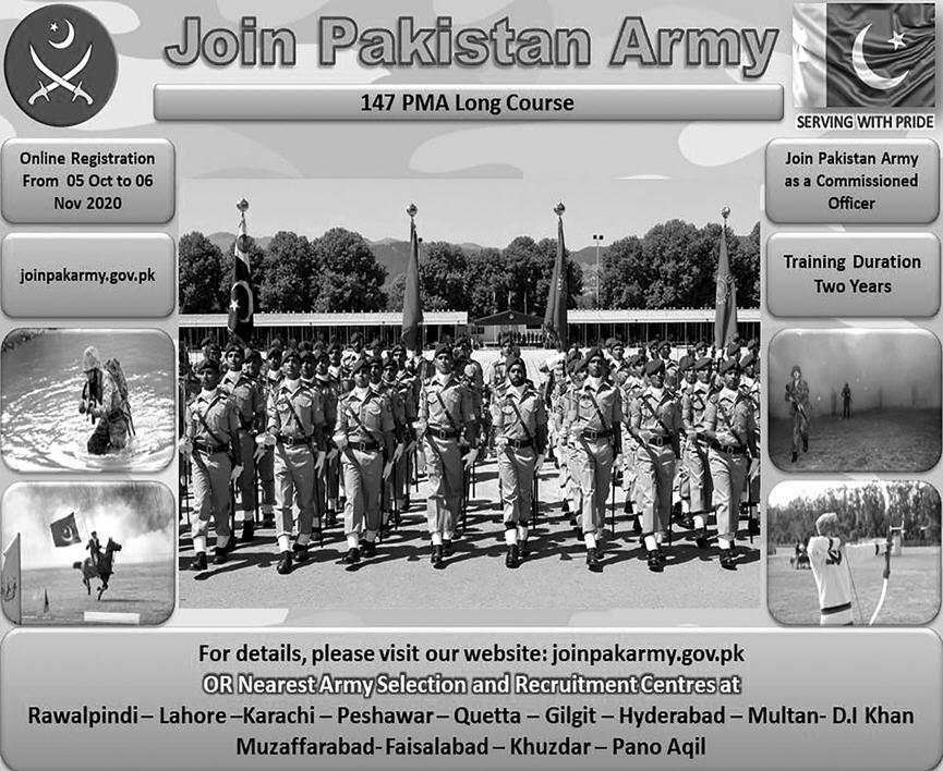 Pak Army Junior Commissioned Officer Jobs 2020